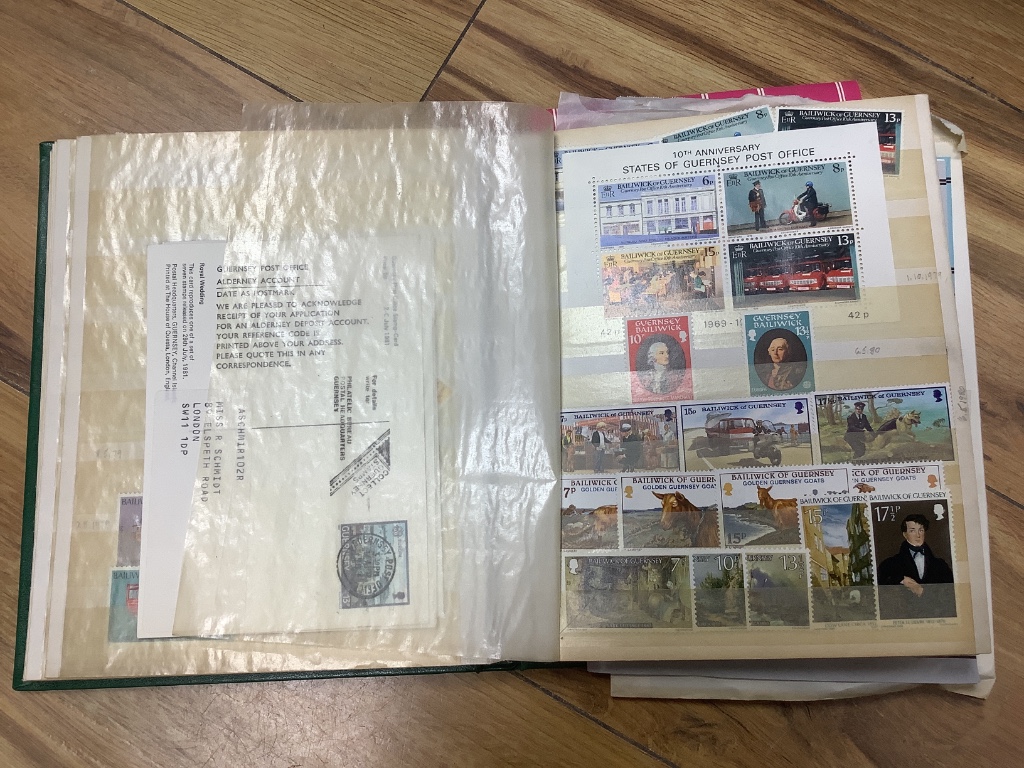 A quantity of stamps and covers (UK Channel Islands and Isle of Man)